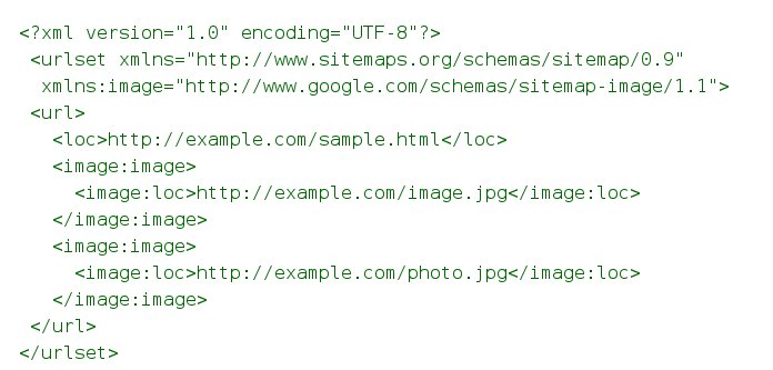 Obrázková sitemapa (image XML sitemap)